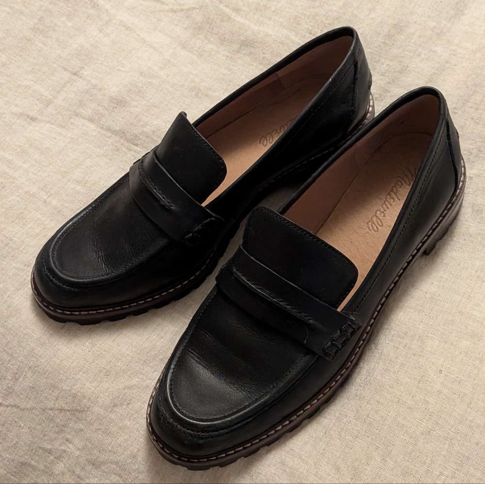 EUC Madewell Corinne Lugsole Loafer, 8 - Picture 6 of 7